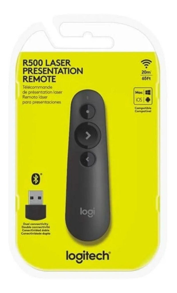 Puntero Presentador R500 Logitech Wireless – WonderCris Perú