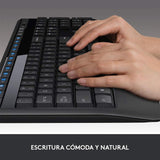 Kit Logitech Mk345 Teclado Y Mouse Inalámbrico Receptor Usb