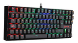 Teclado Mecánico Gamer Redragon Kumara K552 Rgb Tkl Sp.