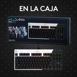 Teclado Gamer Logitech G Pro Kda League Of Legends Rgb Usb