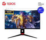 Monitor Teros Te-2765g 27 Curvo Hdmi Dp 165hz