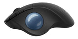 Mouse Logitech Ergo M575 Trackball Inalámbrico Negro