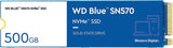 Ssd M.2 500gb Wd Blue Sn570 Nvme Pcie M.2 Laptop-pc