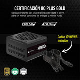 Fuente 1000w Corsair Rme Rm1000e 80 Plus Gold Full Modular