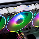 Cooler Master Mf120 Halo 3in1 White Edition Masterfan Rgb