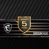 Ssd Msi Spatium M480, 1tb M.2 Pcie 4.0 Nvme