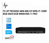 Pc Core I7-12700t Hp Pro 400 G9 Mini 8gb 512gb Ssd W11pro