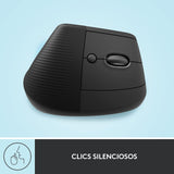 Kit Logitech Teclado Y Mouse Ergo K860 + Mouse Lift Negro