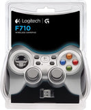 Mando Gamepad Logitech F710 Inalámbrico Plata Y Negro