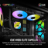 Cooler De Cpu Corsair Icue H100i Elite Capellix Intel Amd