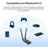 Archer Tx55e Adaptador Pciexpre Wi-fi 6 Bluetooth 5.2 Ax3000