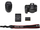 Combo Camara Eos 90d Ef-s 18-135mm + Ef 50mm + Memoria 64gb