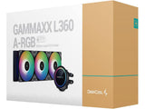 Refrigeración Líquida Deepcool Gammaxx L360 Argb 360mm Black