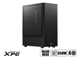 Case Xpg Valor Mesh, 650w Negro Vidrio Templado