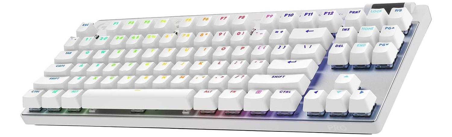 Teclado Gaming Logitech Pro X Tkl Mecanico White – WonderCris Perú