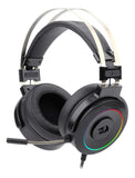 Auriculares Redragon Lamia White H320w Rgb 7.1 Gamer