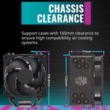 Cooler Cpu Air Cooler Master Hyper 212 Black Edition