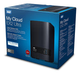 Almacenamiento Nas 8tb Wd My Cloud Ex2 Ultra 2bay Usb Red