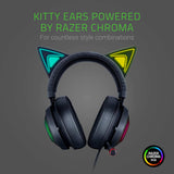 Auricular Gaming Razer Kraken Kitty Edition Chroma Usb Black