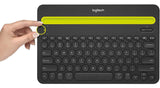 Teclado Bluetooth Logitech K480 Qwerty Español Color Negro