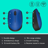 Mouse Inalámbrico Logitech M170 Colores