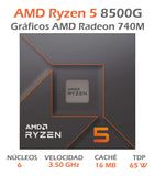 Procesador Amd Ryzen 5 8500g 3.5ghz | 16mb 6c Am5