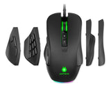 Mouse Gamer Antryx Xcalibur Rgb 16400 Dpi Bk