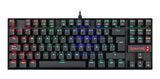 Teclado Mecánico Gamer Redragon Kumara K552 Rgb Tkl Sp.