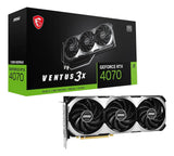 Msi Geforce Rtx 4070 12gb Gddr6x 192bits Ventus 3x Oc