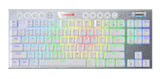 Teclado Redragon Horus Tkl K622w Rgb Sp Whitte Cableado Usb