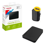 Disco Duro Externo Toshiba 2tb Protector + Estuche De Regalo