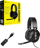 Auricular Gamer Corsair Hs55 Surround Black 7.1 Pc Ps Xbox