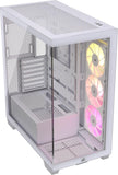 CASE CORSAIR 3500X ARGB White SIN FUENTE VIDRIO TEMPLADO