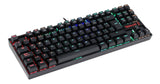 Teclado Mecánico Gamer Redragon Kumara K552 Rgb Tkl Sp.