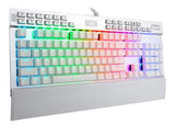 Teclado Mecánico Gamer Redragon Yama White Rgb-k550 Español