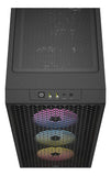 Case Corsair 3000d Rgb Airflow Negro Icue Vidrio Templado