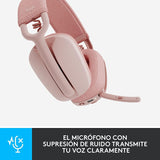 Audífono Logitech Zone Vibe 100 Inalámbrico Bluetooth