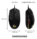 Mouse Gamer Logitech G203 Lightsync Rgb