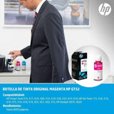 Combo Botella De Tinta Hp Gt53 Negra + Gt52 Colores Original