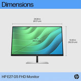 Monitor 27 Hp E27 G5 Ips Fhd Hdmi Dp