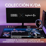 Teclado Gamer Logitech G Pro Kda League Of Legends Rgb Usb