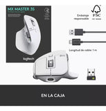 Mouse Mx Master 3s Inalámbrico Bluetooth Multidispositivo