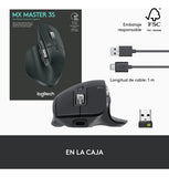 Mouse Inalámbrico Logitech Mx Master 3s Sensor Óptico 8k