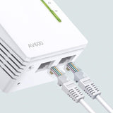 Powerline Wi-fi 300mbps Av600 Kit Tp-link Tl-wpa4220 Envios