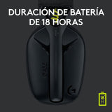 Audífonos Logitech G435 Lightspeed Inalámbrico Bluetooth