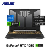 Laptop Asus Tuf Core I7 16gb 1tb 15.6 Rtx 4050 8gb.