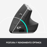 Mouse Logitech Mx Vertical Ergonómico Avanzado Win/mac Envio