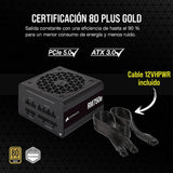 Fuente 750w Corsair Rm750e 80 Plus Gold Full Modular