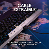 Teclado Gamer Logitech G Pro Kda League Of Legends Rgb Usb