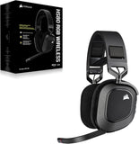 Audifono Gaming Corsair Hs80 Wireless Rgb Carbon